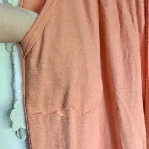 Wonderly Peach Tie-waist Cropped Wide Leg Pants - Picture 5 of 8